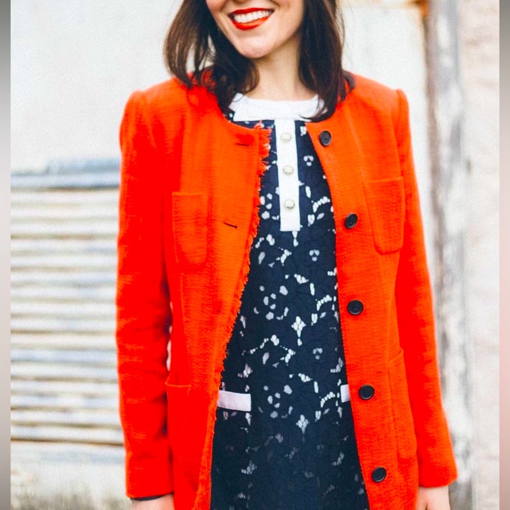 Karl Lagerfield Red Evening Jacket